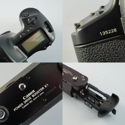 Canon EOS 1N + Power Drive Booster E1 - Filem.sg