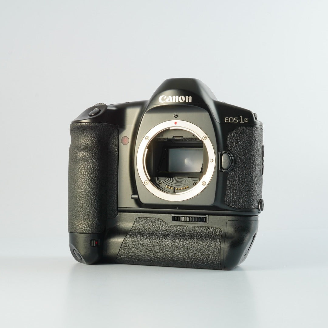 Canon EOS 1N + Power Drive Booster E1 - Filem.sg
