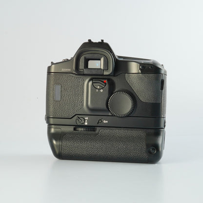 Canon EOS 1N + Power Drive Booster E1 - Filem.sg