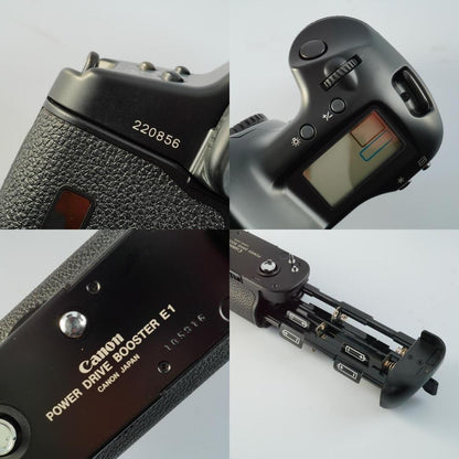 Canon EOS 1N + Power Drive Booster E1 - Filem.sg