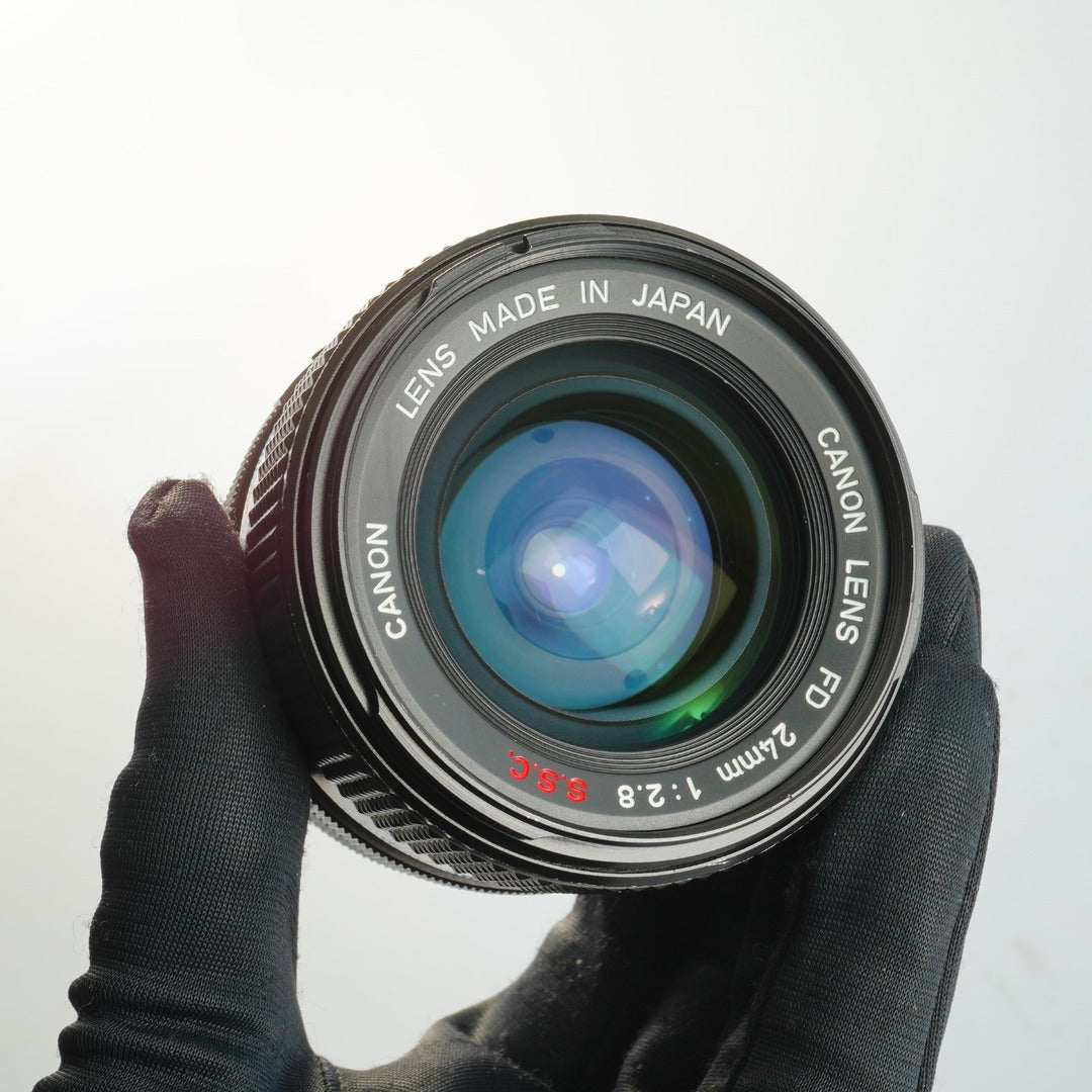 Canon FD 24mm f2.8 S.S.C. - Filem.sg