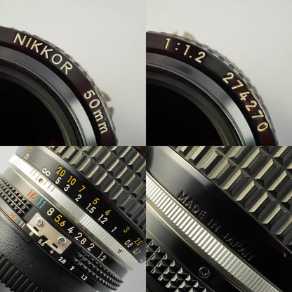 Nikon Ai-S Nikkor 50mm f1.2 - Filem.sg