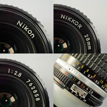 Overhauled Nikon Ai-S Nikkor 28mm f2.8 - Filem.sg