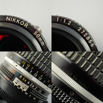 Nikon Ai-S Nikkor 50mm f1.2 - Filem.sg