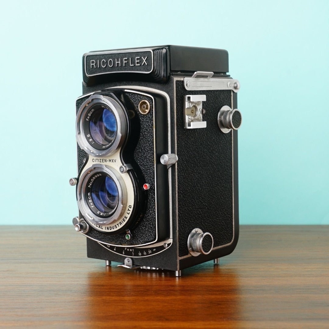 Ricohflex New DIA with case - Filem.sg