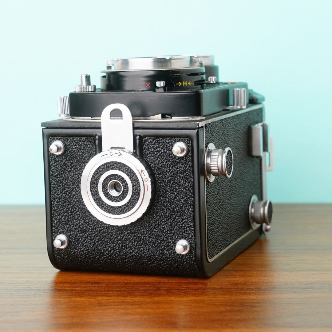 Ricohflex New DIA with case - Filem.sg