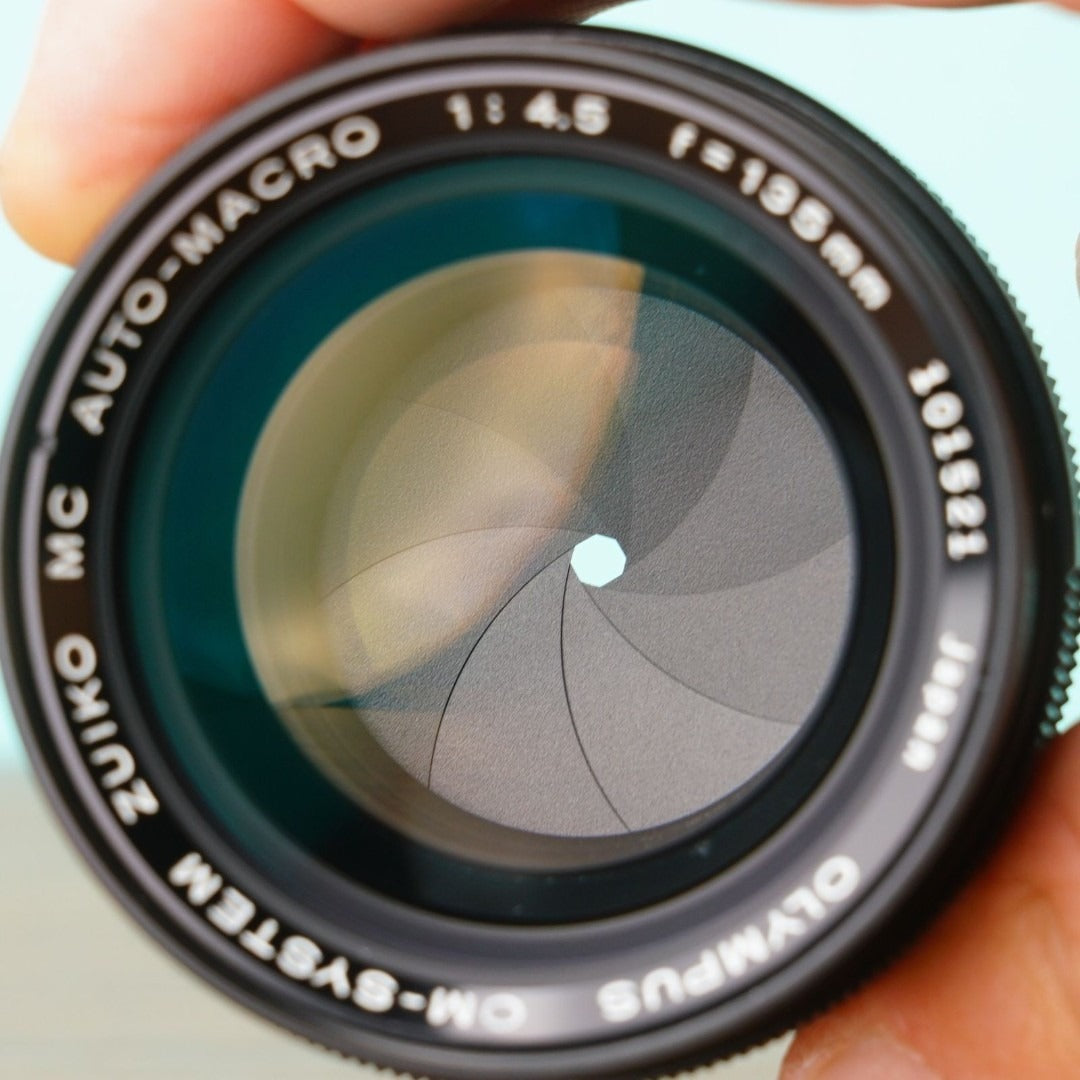 Olympus Zuiko MC Auto Macro 135mm f4.5 OM mount - Filem.sg