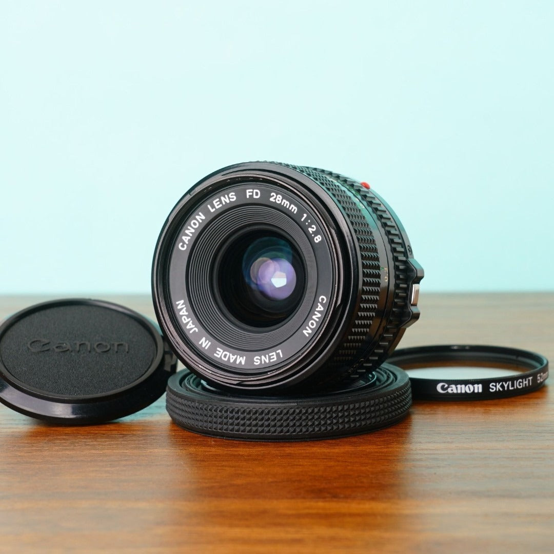 Canon New FD 28mm f2.8 - Filem.sg