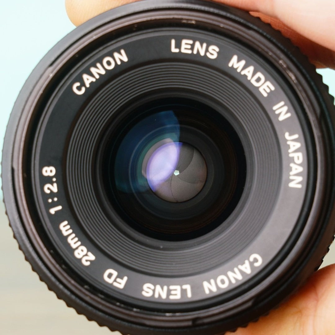 Canon New FD 28mm f2.8 - Filem.sg
