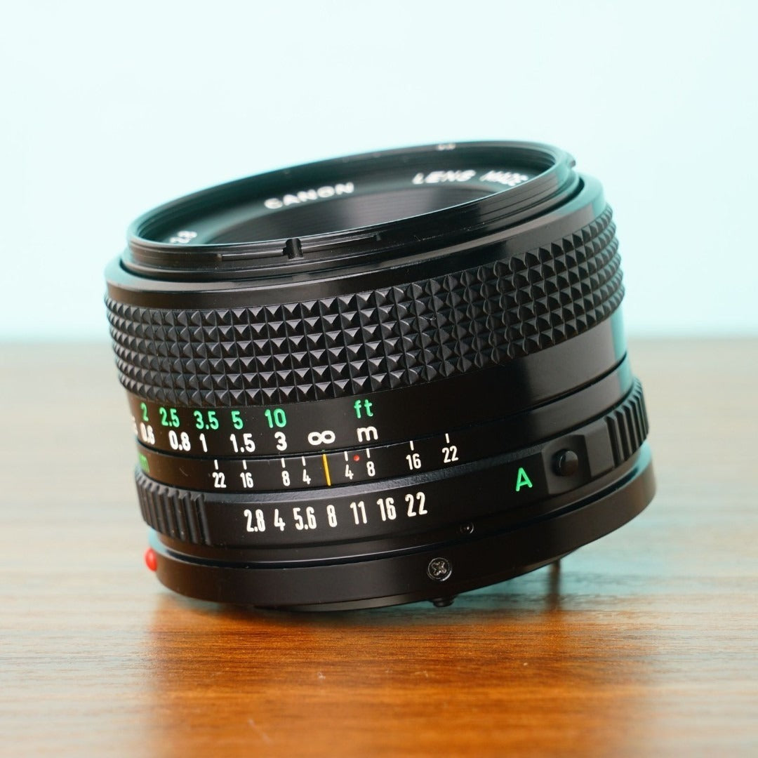 Canon New FD 28mm f2.8 - Filem.sg