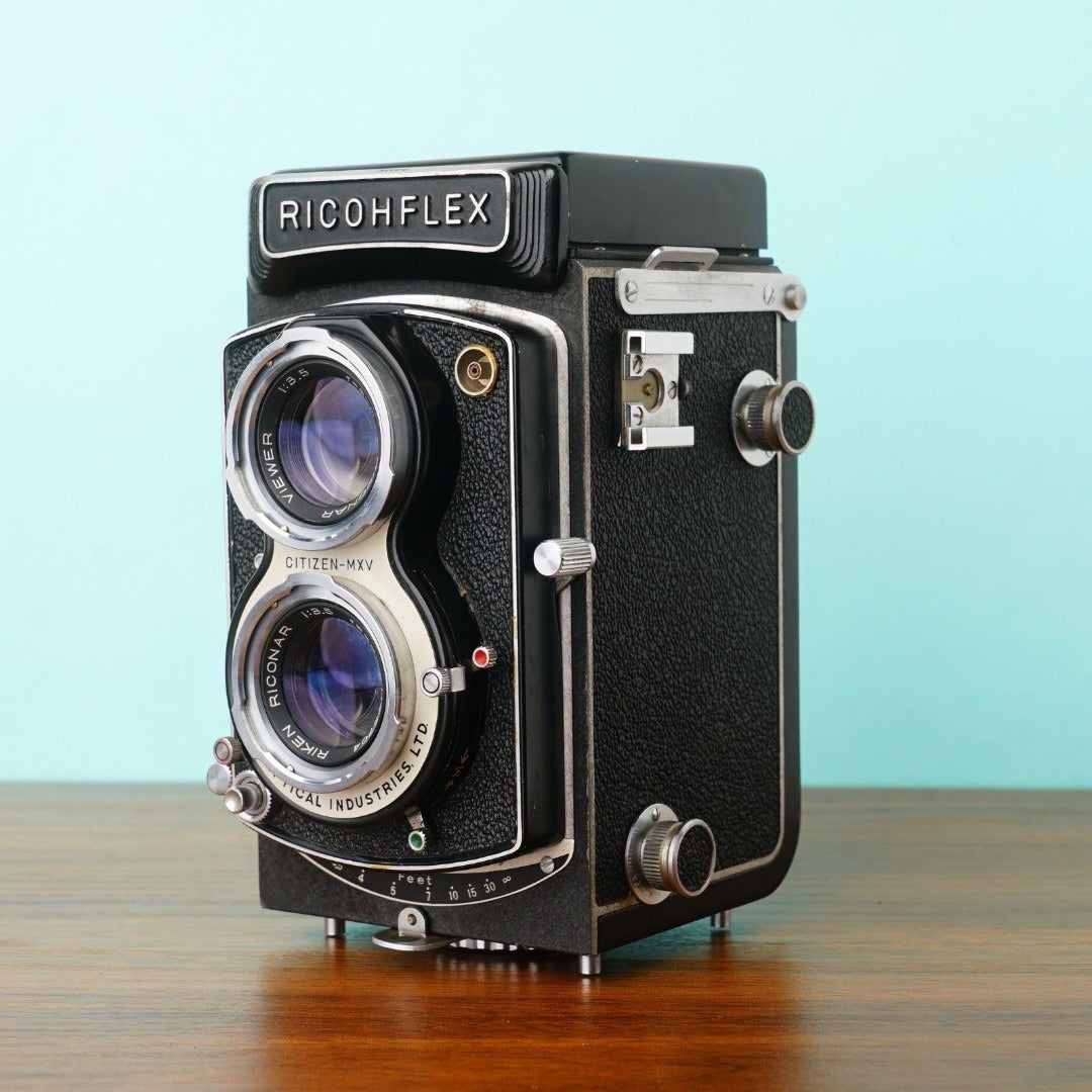 Ricohflex New DIA with case - Filem.sg