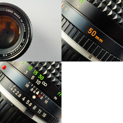 Minolta MC Rokkor PG 50mm f1.4 - Filem.sg