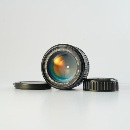 Minolta MC Rokkor PG 50mm f1.4 - Filem.sg