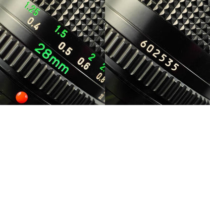 Canon New FD NFD 28mm f2.8 - Filem.sg