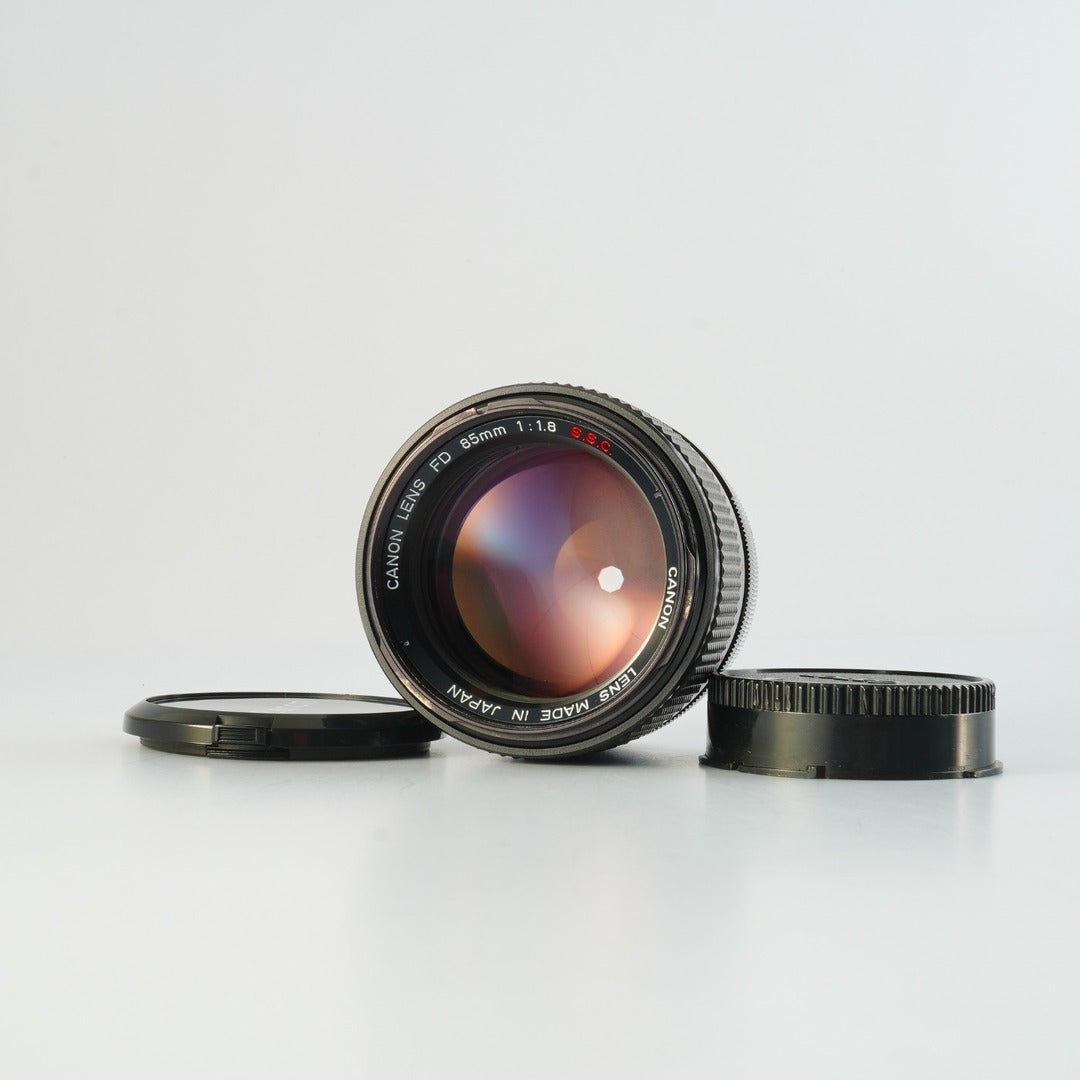 Canon FD 85mm f1.8 S.S.C. - Filem.sg