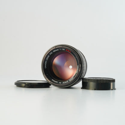 Canon FD 85mm f1.8 S.S.C. - Filem.sg