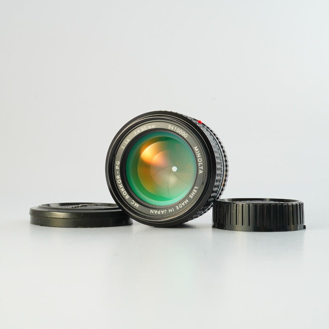 Minolta MC Rokkor PG 50mm f1.4 - Filem.sg