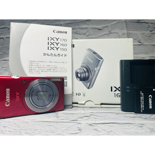 Canon IXY 160 (Red) - Filem.sg