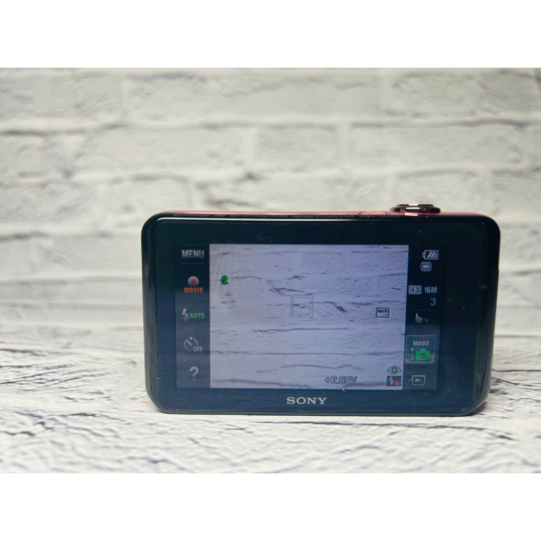 Sony Cyber-shot WX-30 (Pink) - Filem.sg