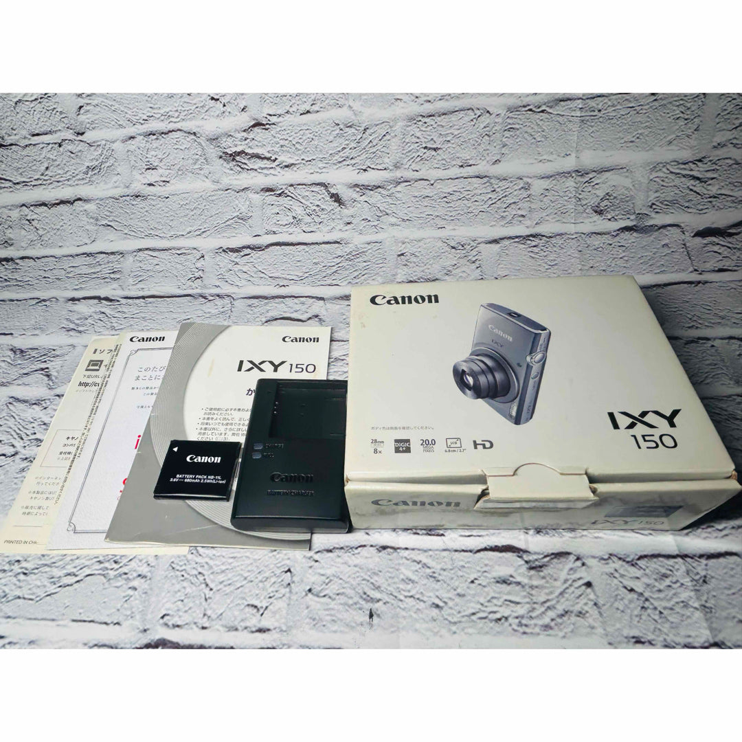 Canon IXY 150 (Grey) - Filem.sg