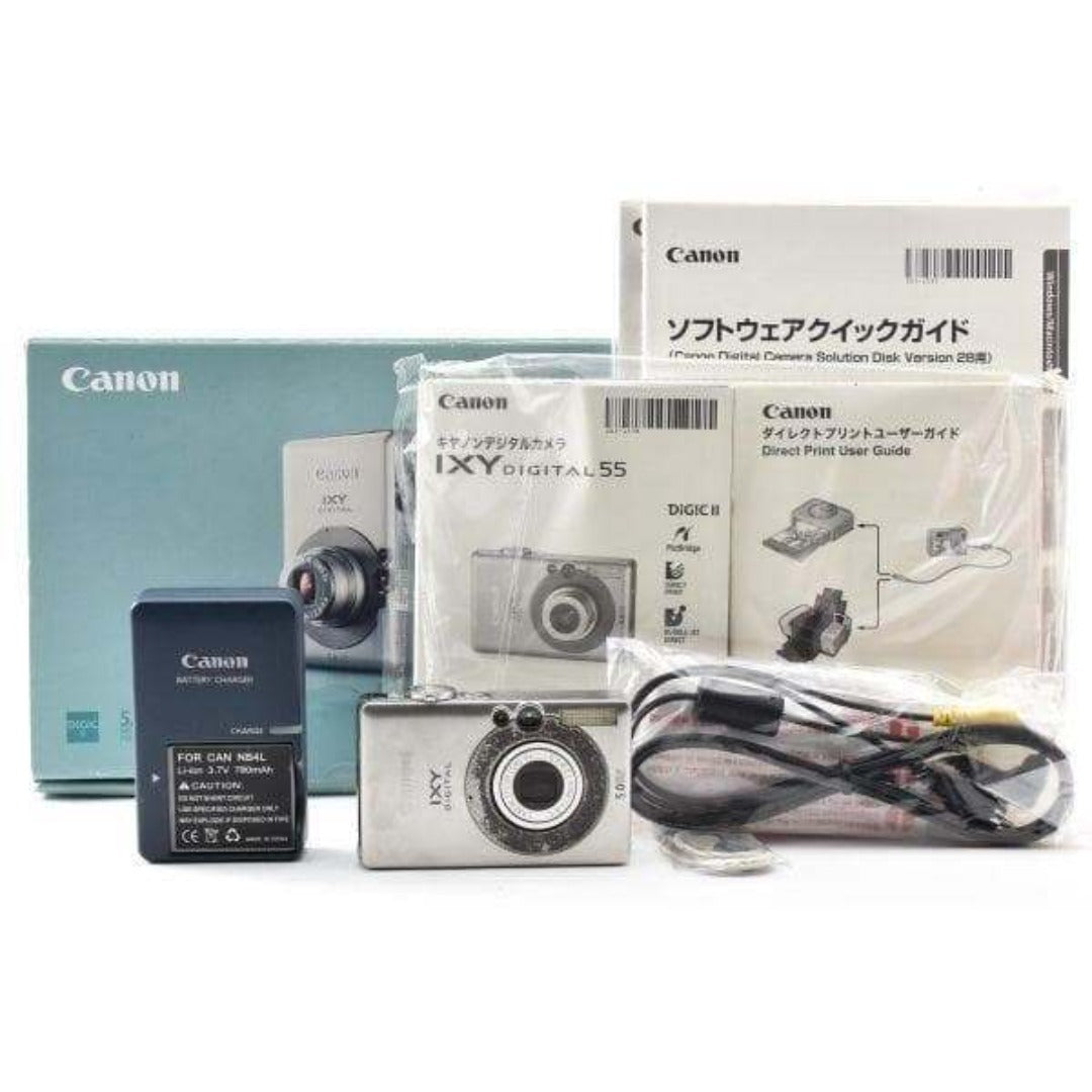 Canon IXY Digital 55 (Silver) - Filem.sg