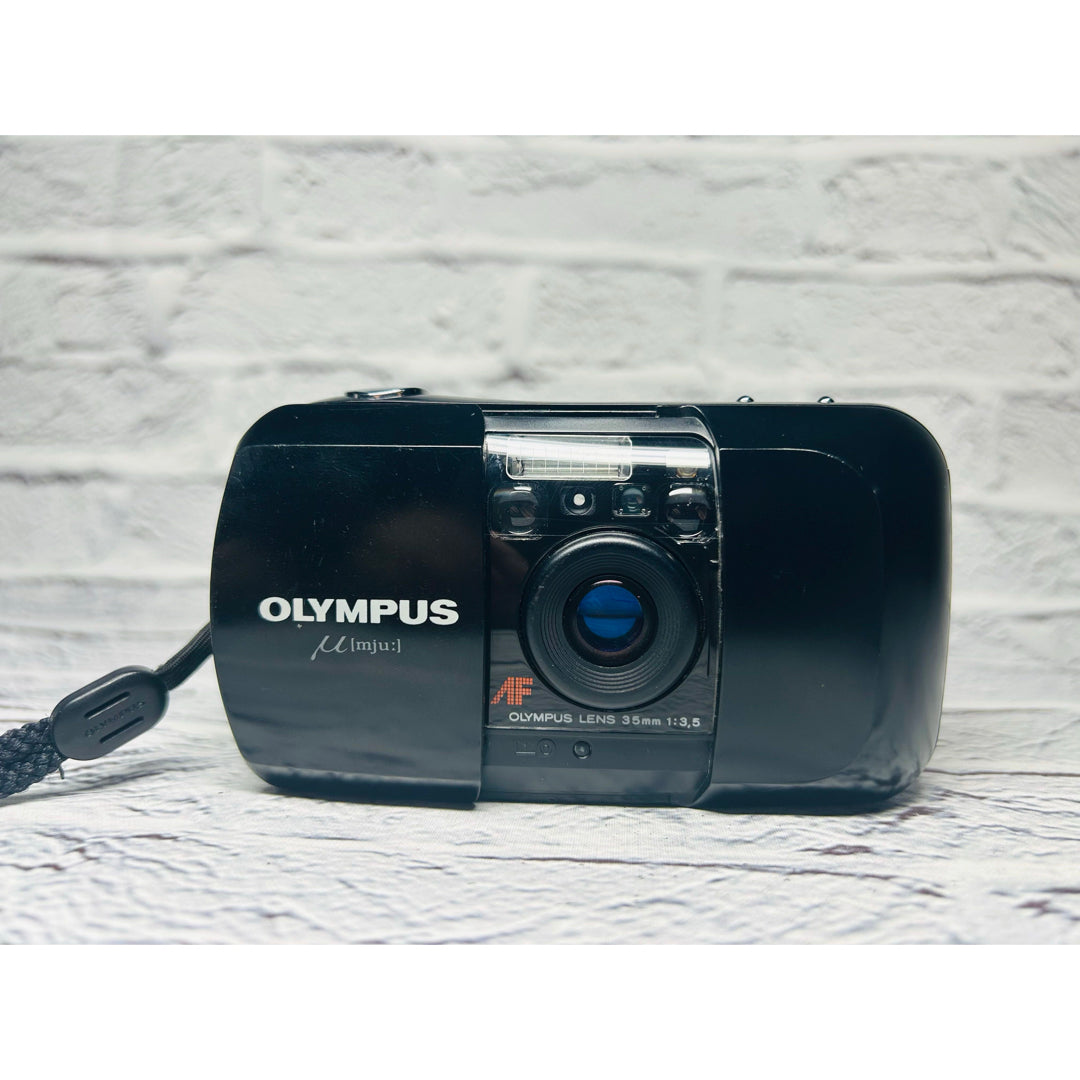 Olympus mju (Black) - Filem.sg