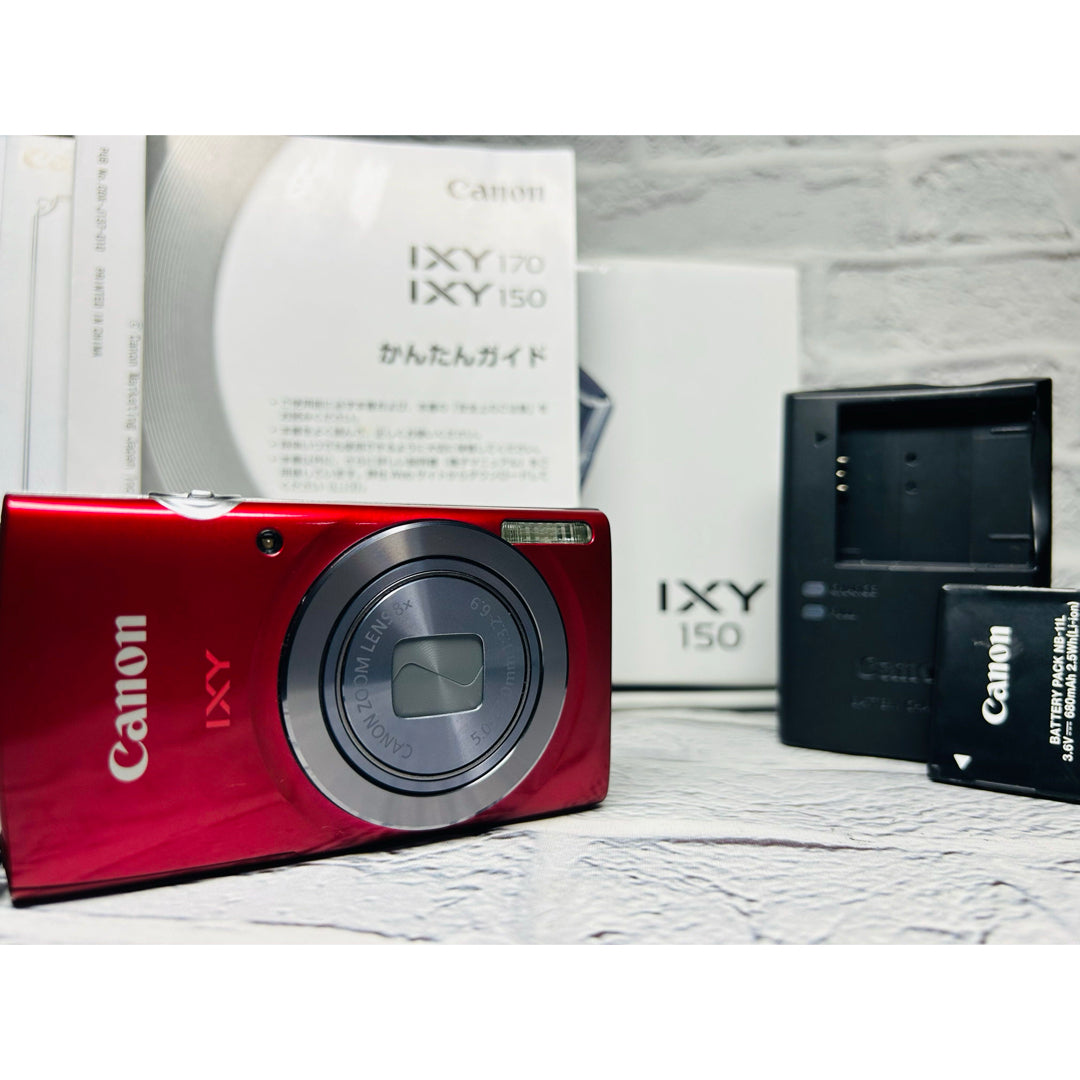 Canon IXY 150 (Red) - Filem.sg