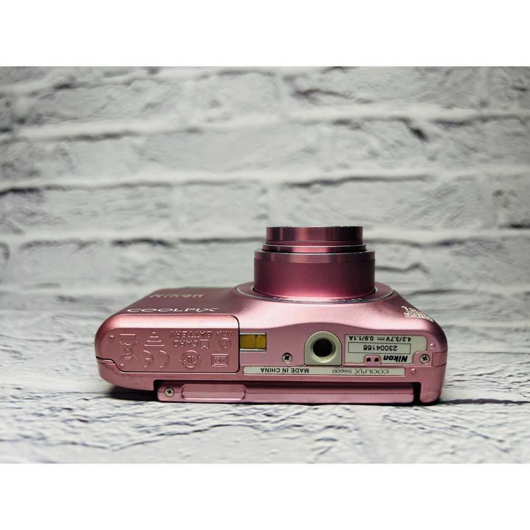 Nikon Coolpix S6600 (Pink) - Filem.sg