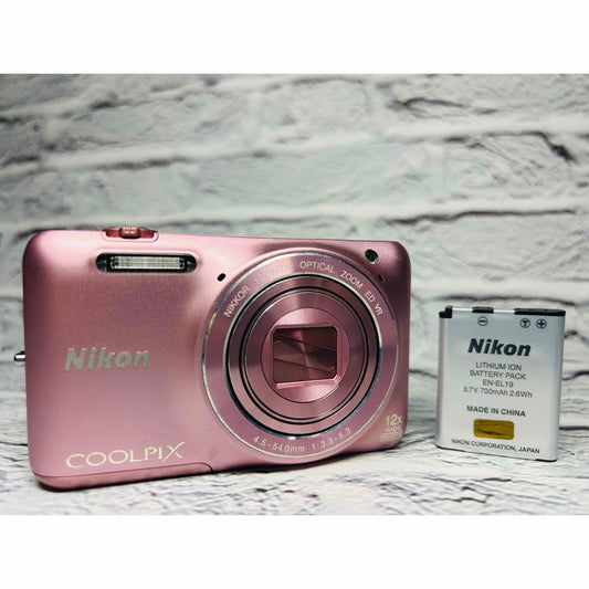 Nikon Coolpix S6600 (Pink) - Filem.sg