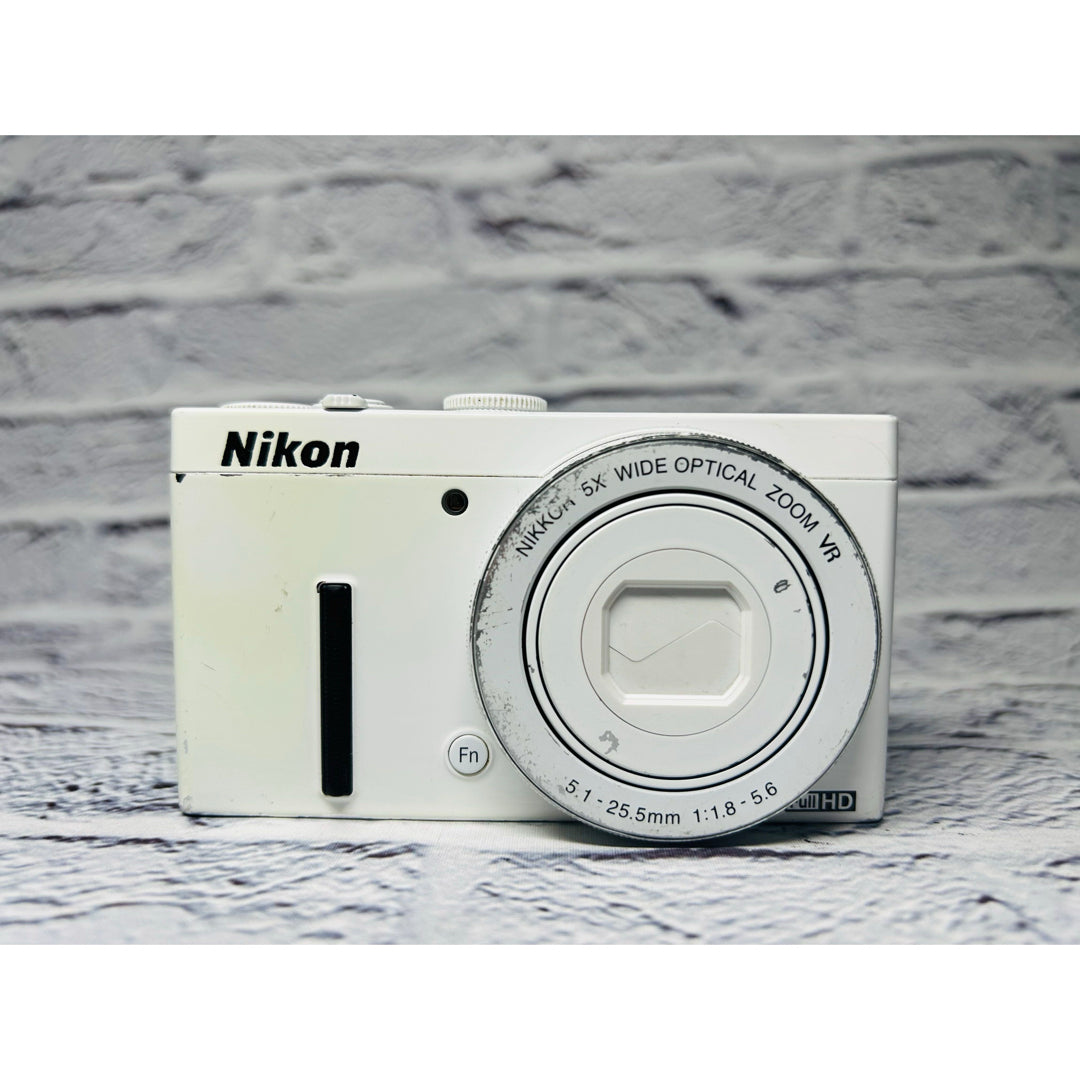Nikon Coolpix P340 (White) - Filem.sg
