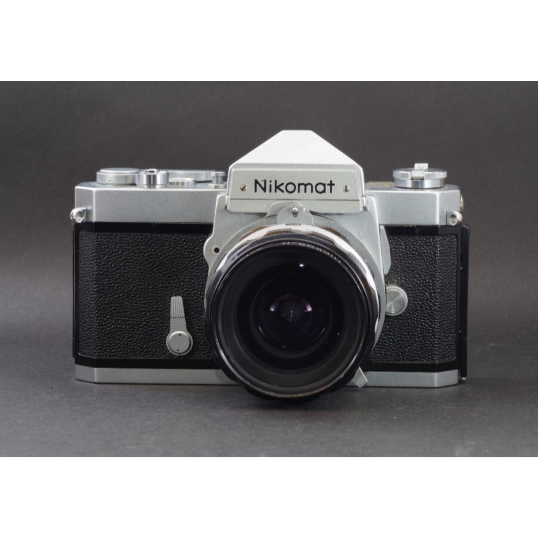 Nikon Nikomat with Nikkor-H Auto 28mm f/3.5 - Filem.sg