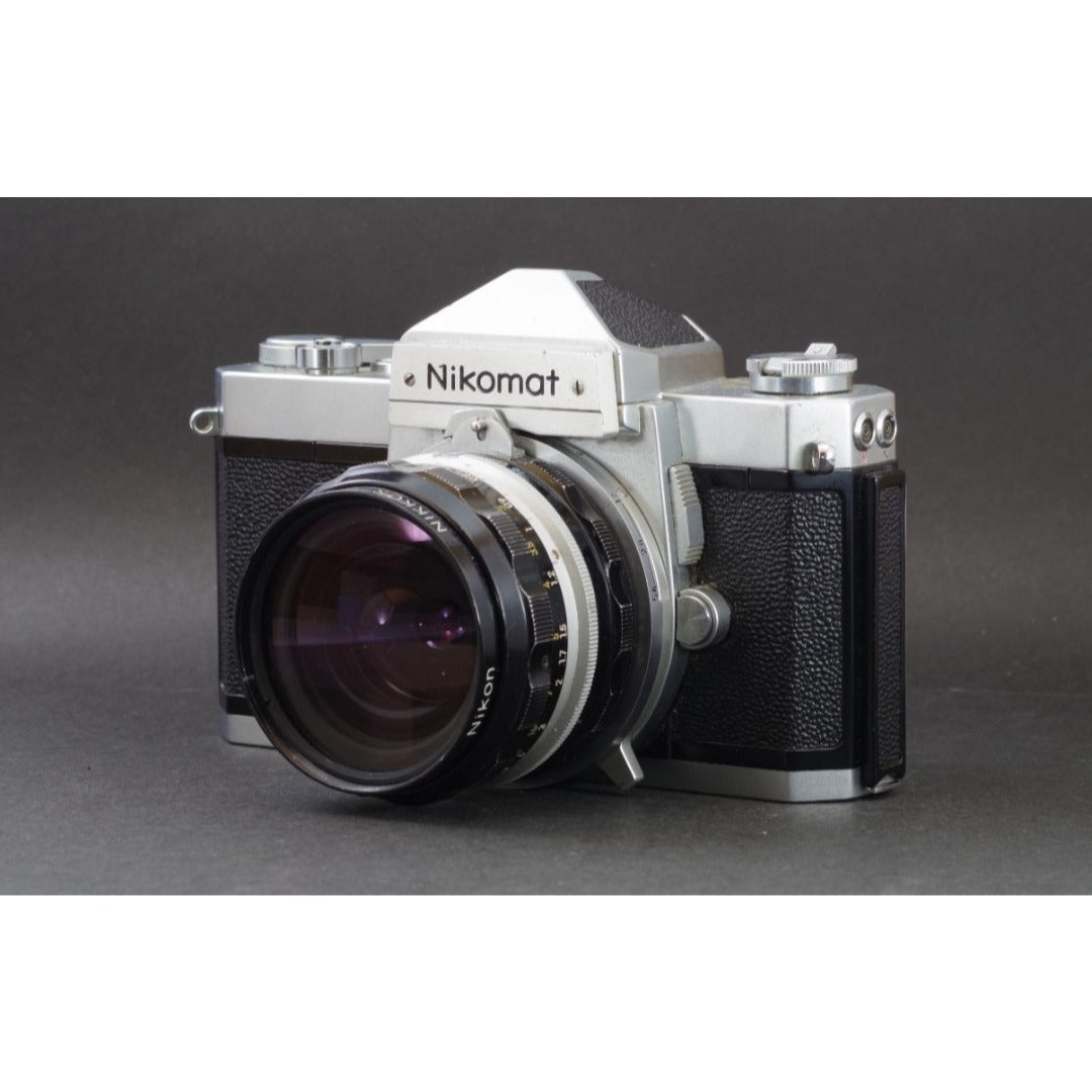 Nikon Nikomat with Nikkor-H Auto 28mm f/3.5 - Filem.sg