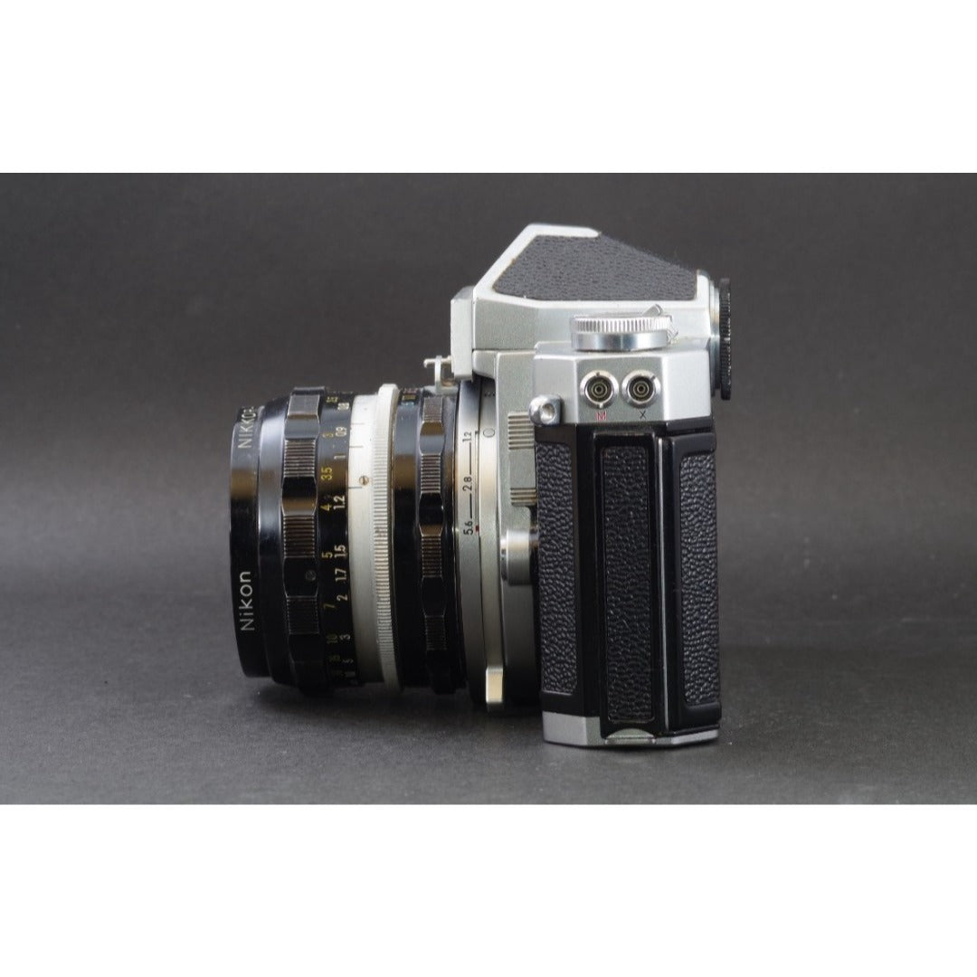 Nikon Nikomat with Nikkor-H Auto 28mm f/3.5 - Filem.sg