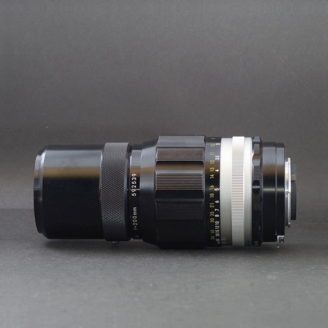 Nikon NIKKOR-Q C Auto 200mm f/4 non-Ai - Filem.sg