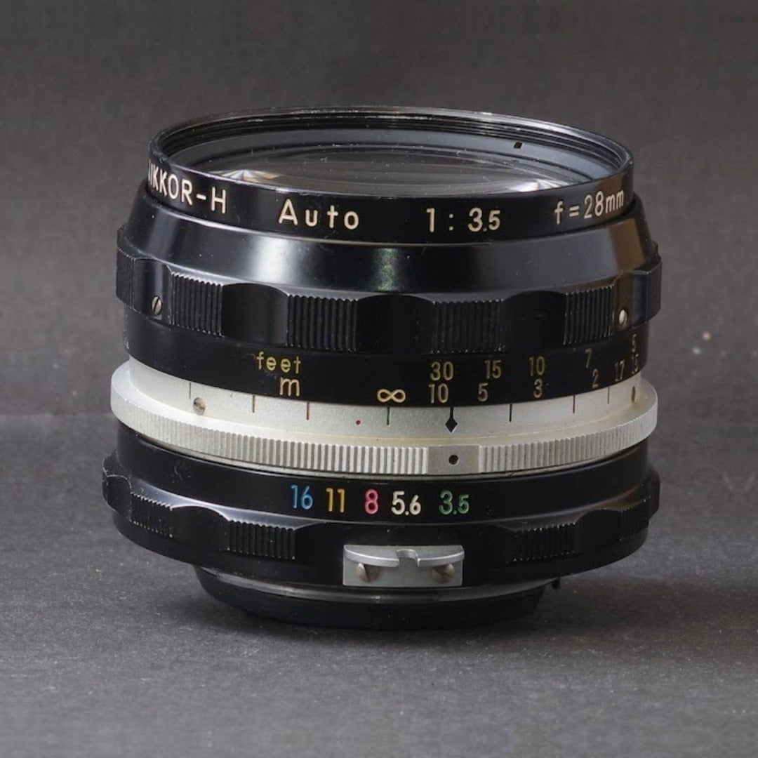 Nikon Nikkor-H Auto 28mm f/3.5 non-Ai - Filem.sg