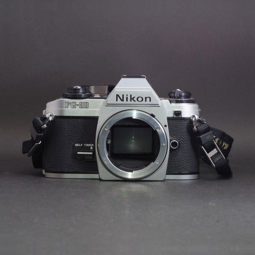 Nikon FG-20 (Silver) - Filem.sg
