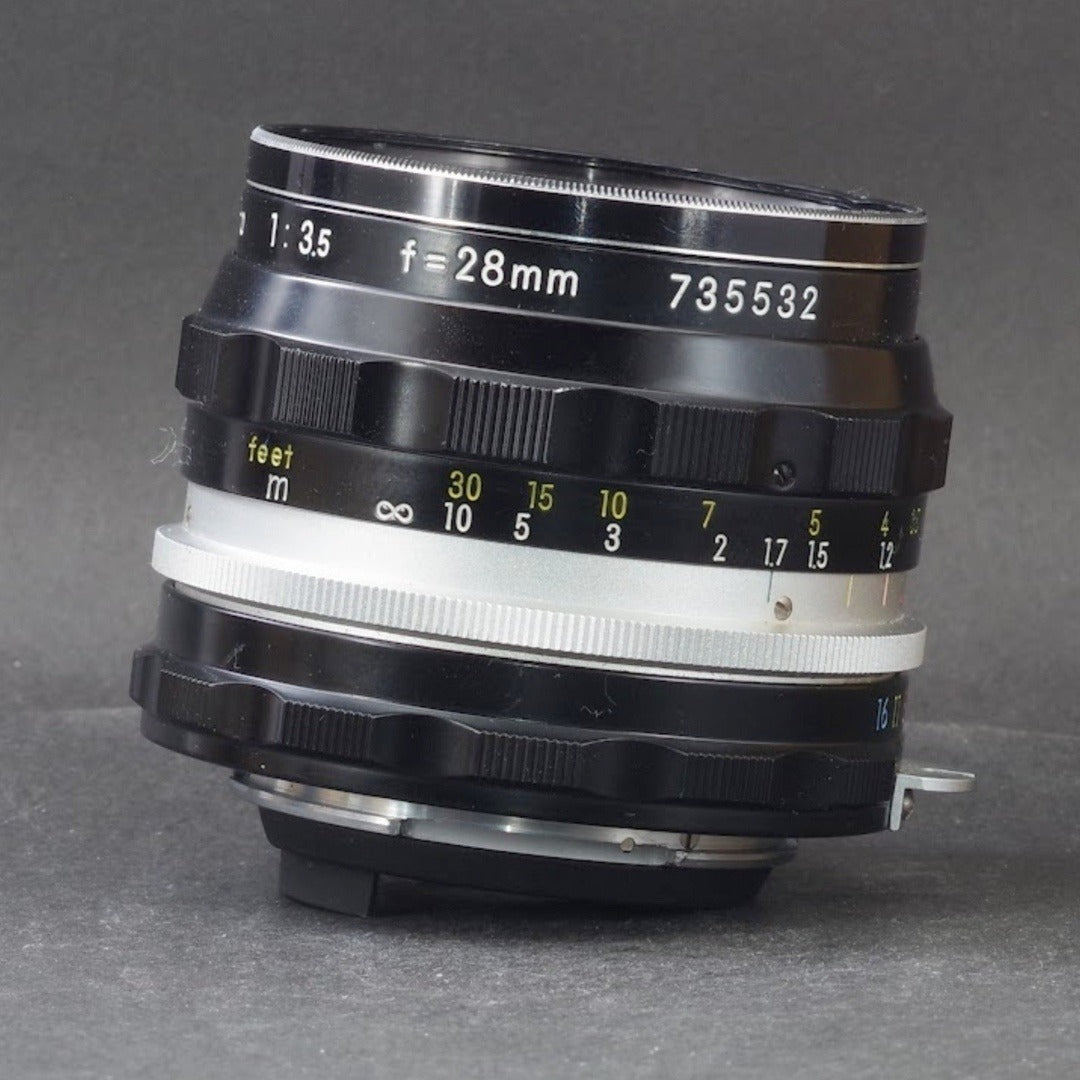 Nikon Nikkor-H Auto 28mm f/3.5 non-Ai - Filem.sg