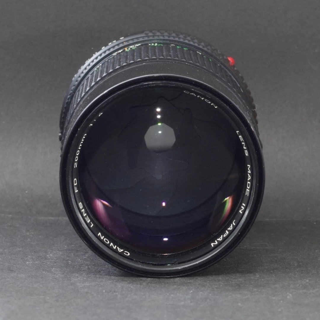 Canon New FD 200mm f/4 - Filem.sg