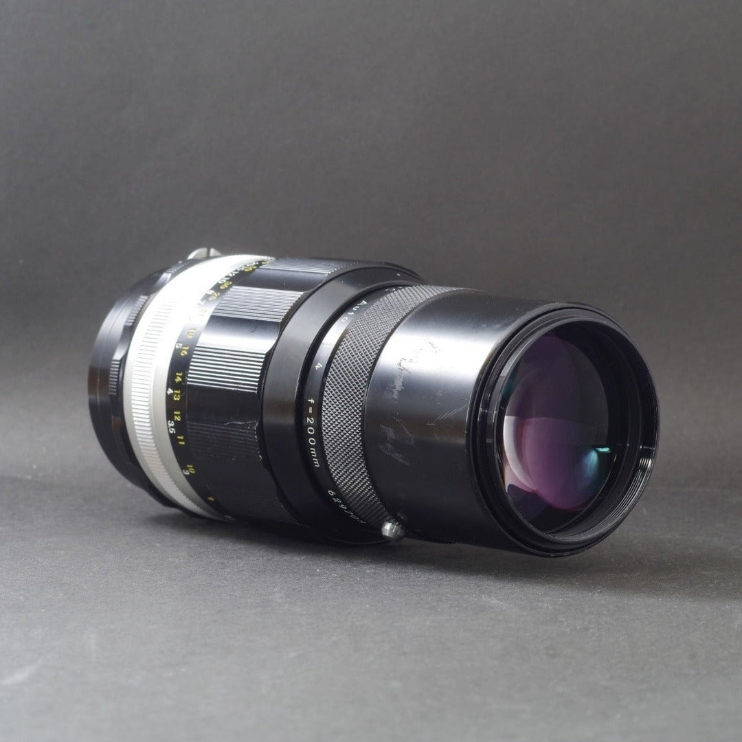 Nikon NIKKOR-Q C Auto 200mm f/4 non-Ai - Filem.sg