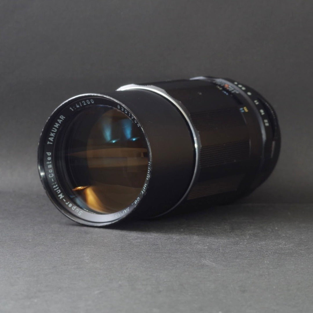 Pentax Super-Multi-Coated Takumar 200mm f/4 M42 - Filem.sg