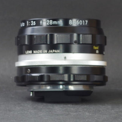 Nikon Nikkor-H C Auto 28mm f/3.5 non-Ai - Filem.sg