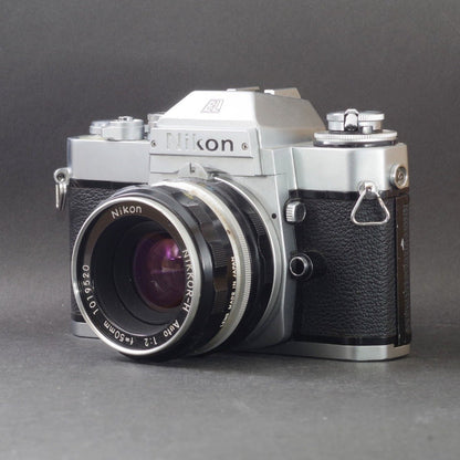 Nikon EL2 with Nikkor-H Auto 50mm f/2 - Filem.sg