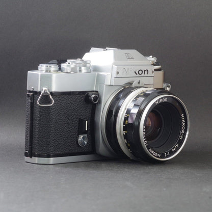 Nikon EL2 with Nikkor-H Auto 50mm f/2 - Filem.sg
