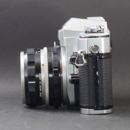 Nikon EL2 with Nikkor-H Auto 50mm f/2 - Filem.sg