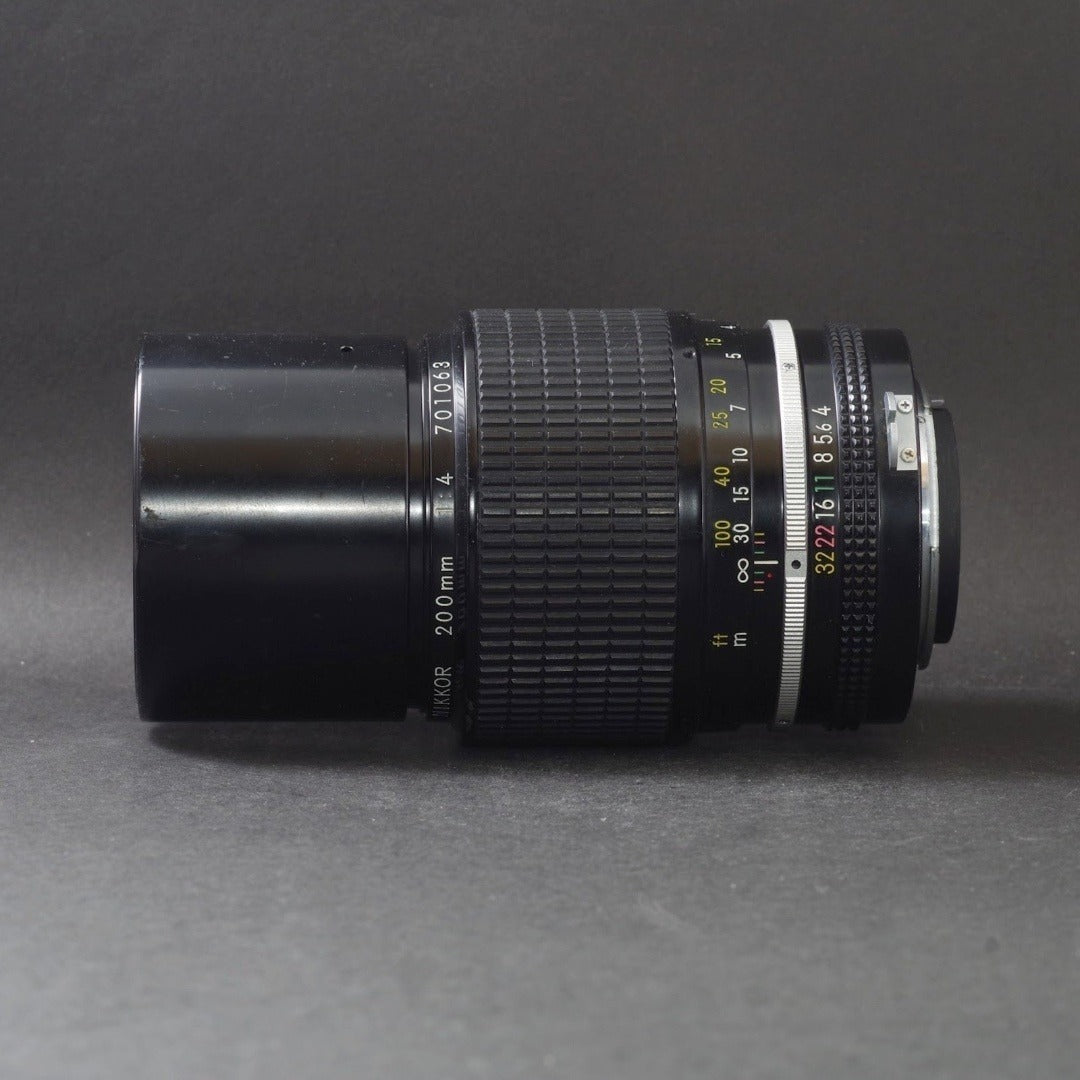 Nikon Nikkor 200mm f/4 non-Ai - Filem.sg