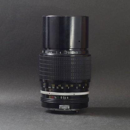Nikon Nikkor 200mm f/4 non-Ai - Filem.sg