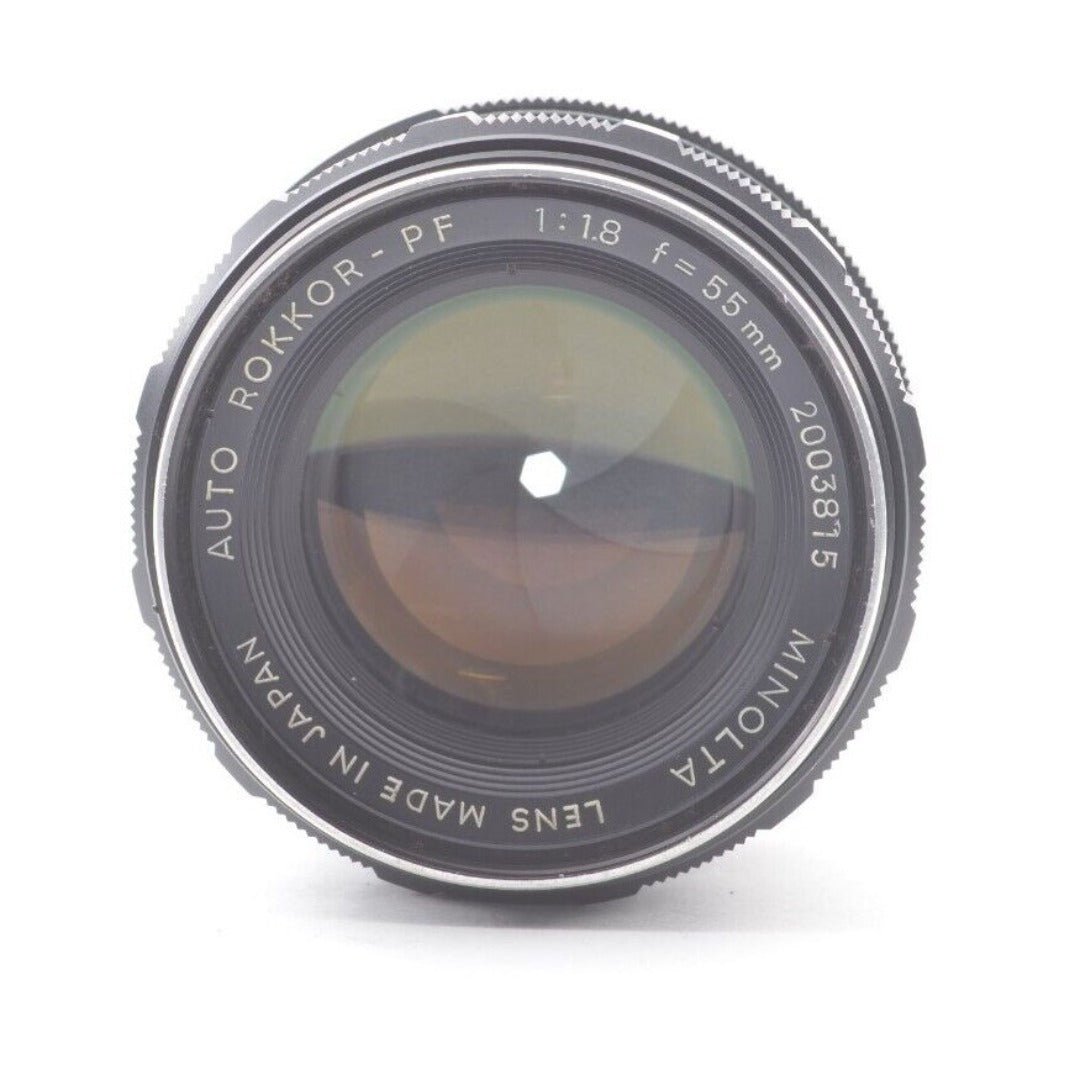 Minolta Auto Rokkor-PF 55mm f/1.8 SR Mount - Filem.sg