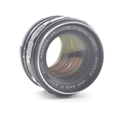 Minolta Auto Rokkor-PF 55mm f/1.8 SR Mount - Filem.sg