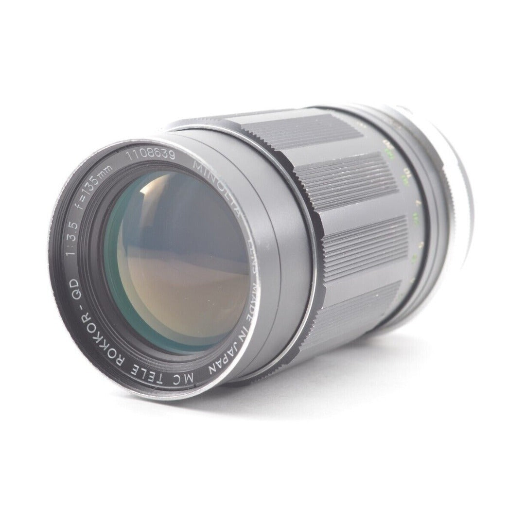 Minolta MC Tele Rokkor-QD 135mm f/3.5 SR - Filem.sg