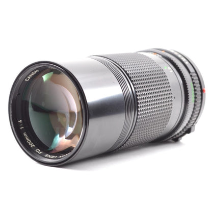 Canon New FD 200mm f/4 - Filem.sg